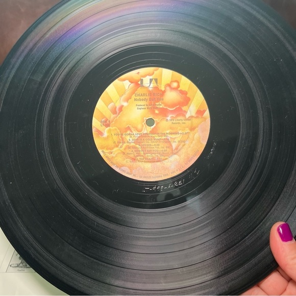 Charlie Rich 'Nobody But You' Vinyl Record - Picture 8 of 8
